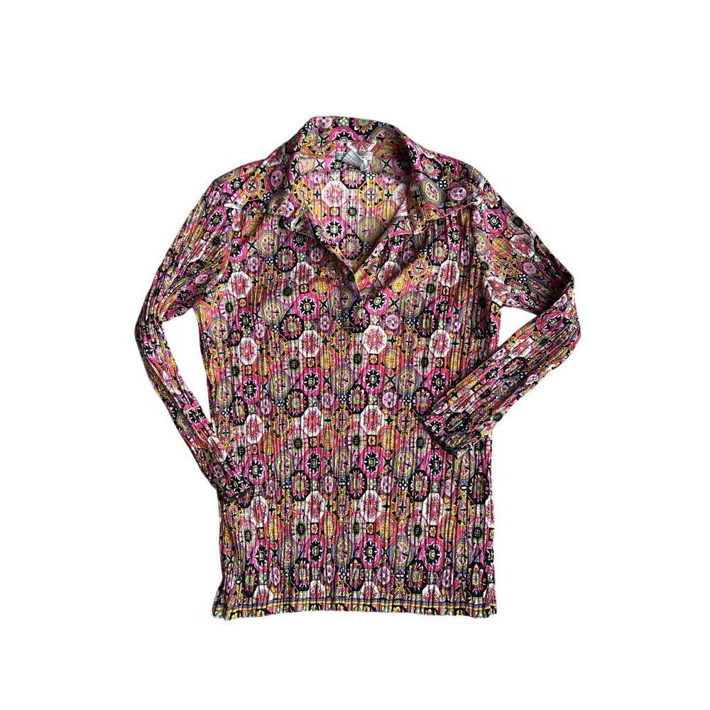 Alberto Makali Printed Stretch Top Size M